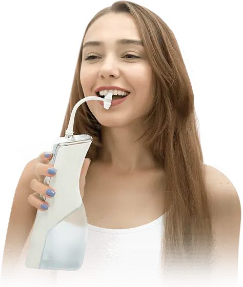 Miracle Smile Magic Flosser cordless rechargeable water flosser